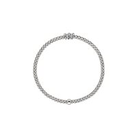 Bracciale Fope Donna Prima in Oro bianco Diamante 0.07 Ct 74608BX_BB_B_XBX_00M - 74608BX_BB_B_XBX_00M